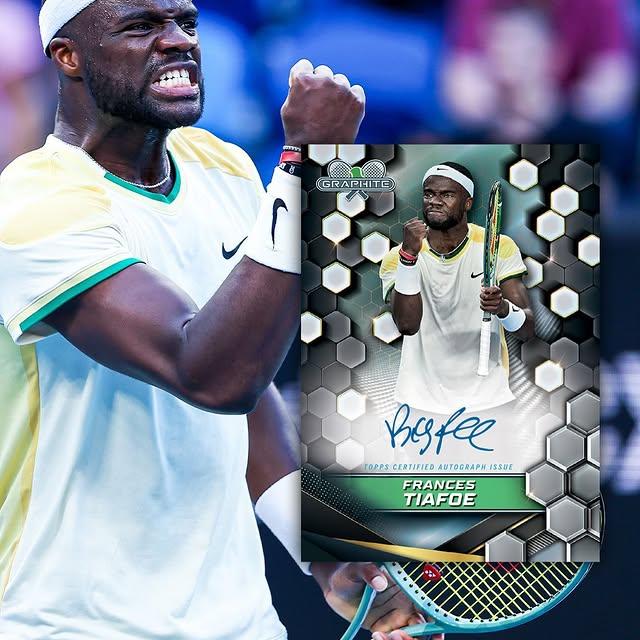 Frances Tiafoe, Özel Kart Koleksiyonuyla Dikkat Çekiyor