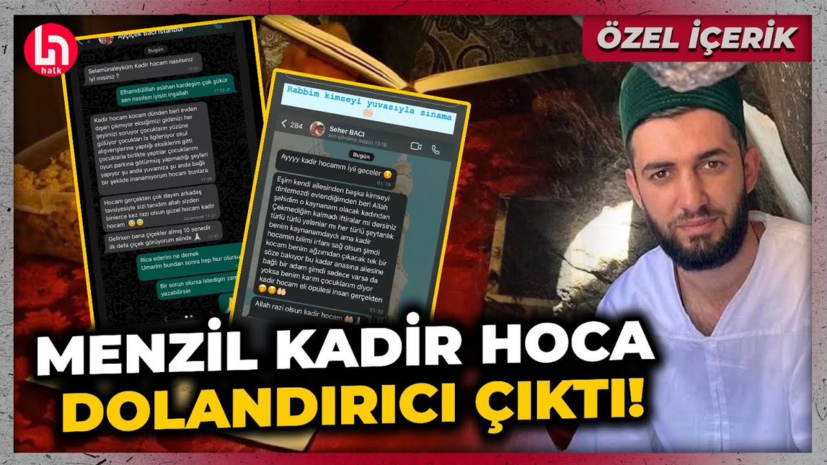 Menzil Kadir Hoca İsmiyle Gerçekleştirilen Dolandırıcılık Faaliyetleri