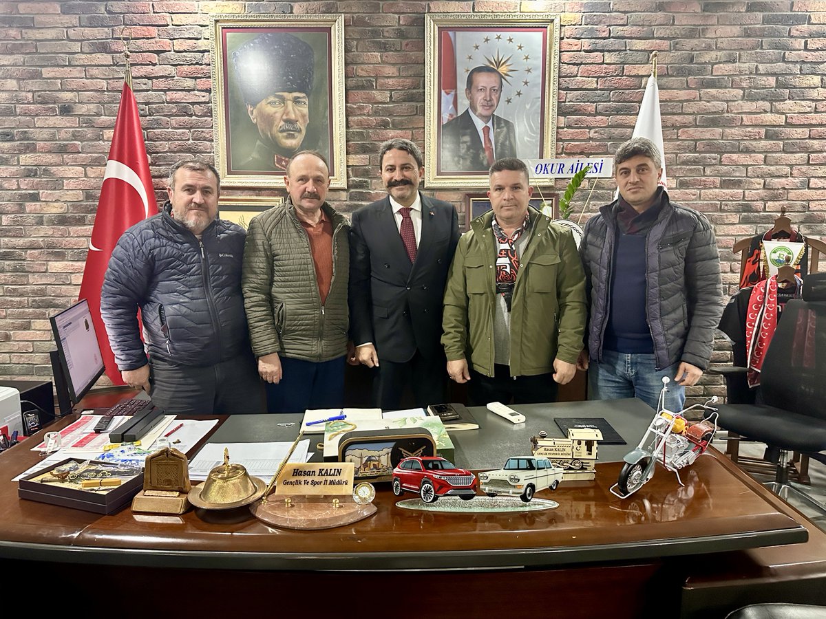 Eskişehir Merkez Avcılık Atıcılık İhtisas Spor Kulübü Yönetimi, İl Müdürlüğü'nü Ziyaret Etti