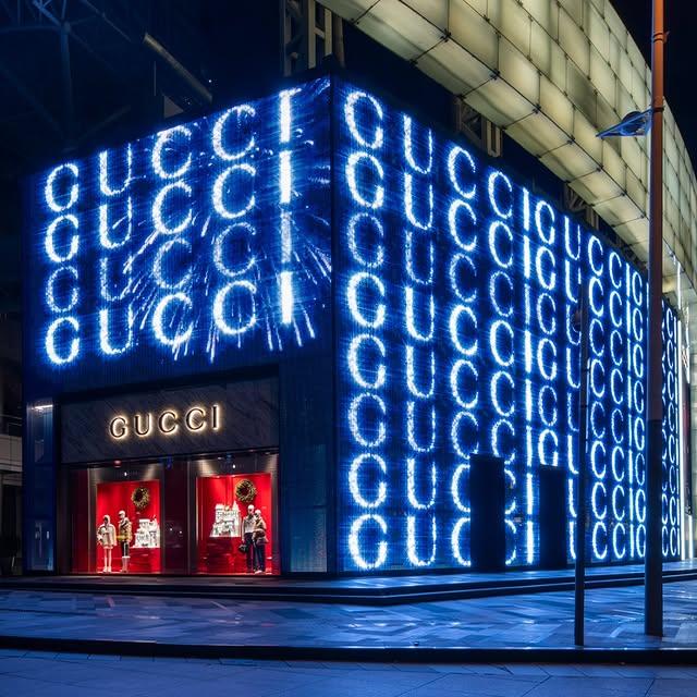 Yeni Yıl Coşkusu Shenzhen'deki Gucci Butiğinde Görücüye Çıktı