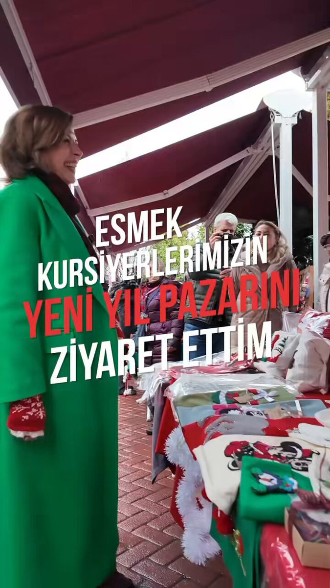 ESMEK Kursiyerlerinden Yeni Yıl Pazarı Odunpazarı'nda Açık Kalacak