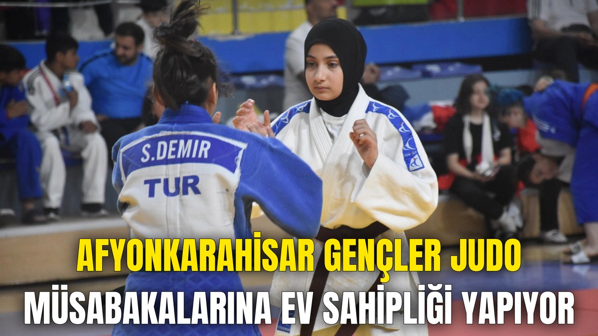 Afyonkarahisar, Gençler İçin Judo Müsabakalarına Ev Sahipliği Yapıyor