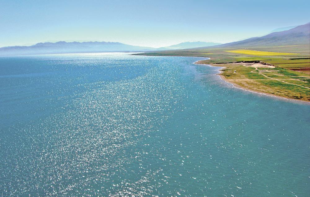 青海 Gölü’nün Su Yüzeyi Büyümeye Devam Ediyor