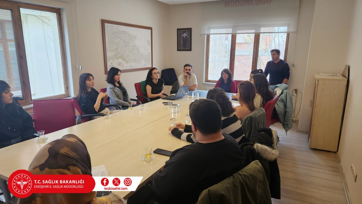 Eskişehir İl Sağlık Müdürlüğü, Halk Sağlığı Hizmetleri Başkanlığı tarafından düzenlenen bir eğitim programıyla Bağımlılıkla Mücadele Eğitimi Gerçekleştirdi