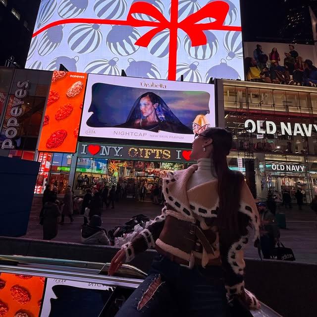 Times Square'da Özel Anlar