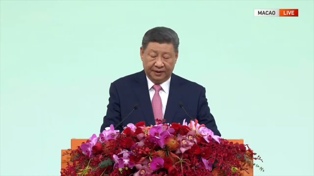 Çin Devlet Başkanı Xi Jinping: Macao'da Hak ve Özgürlükler Genişliyor