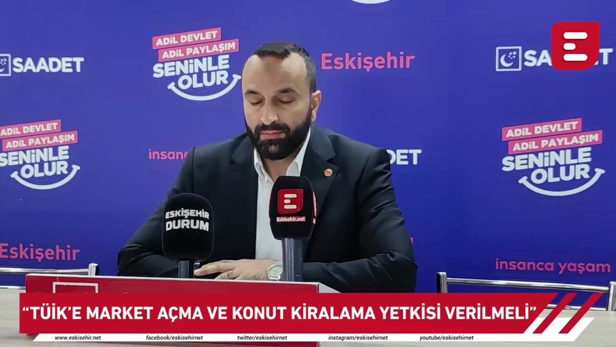 Saadet Partisi Cumhurbaşkanı'na TÜİK ile ilgili önerilerini paylaştı