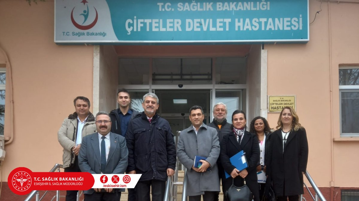 Çifteler Devlet Hastanesi'nde Yerinde Değerlendirme ve Saha Ziyareti Gerçekleştirildi