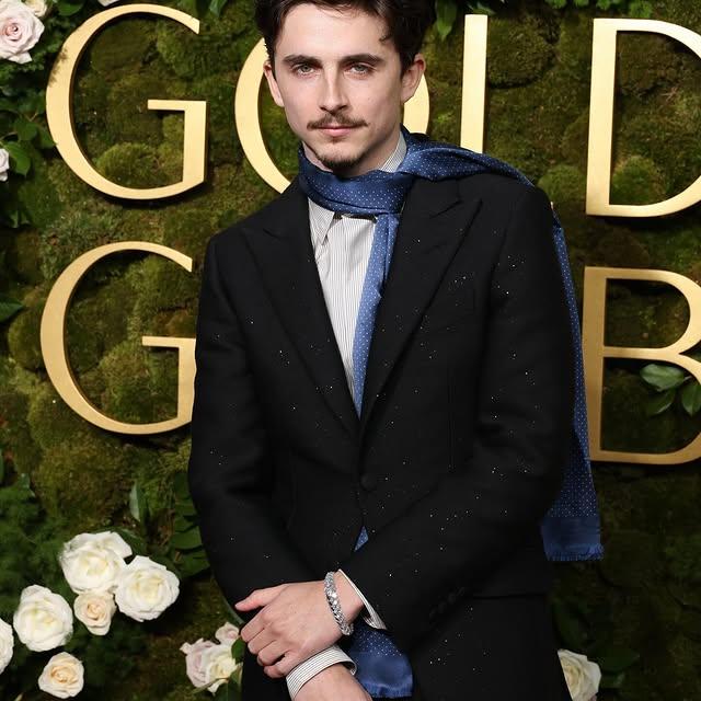 Timothée Chalamet'in Golden Globe Stil Tercihi Moda Dünyasında Yankı Uyandırdı