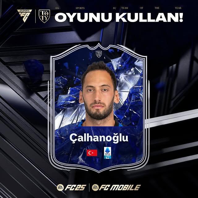 Hakan Çalhanoğlu, Year's Team of the Year adayları arasında!