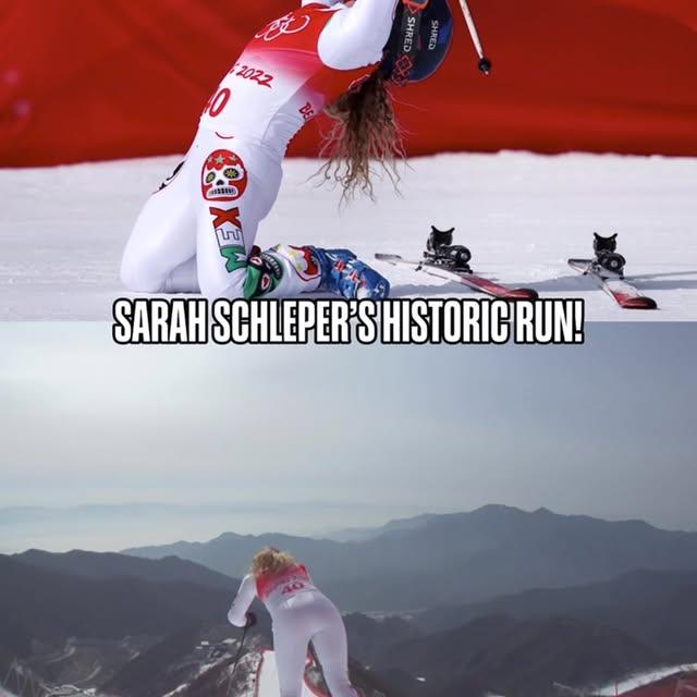 Sarah Schleper, Kış Sporları Tarihinde Bir İlke İmza Attı