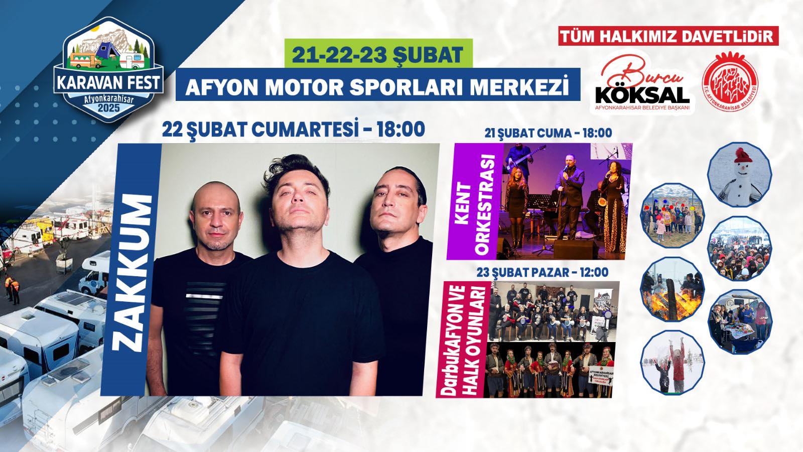 Afyonkarahisar'da KaravanFest 2025: Müzik ve Eğlence Dolu Üç Gün Başlıyor