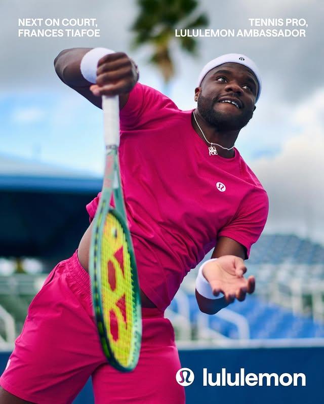 Frances Tiafoe, Lululemon'un Yeni Elçisi Oldu