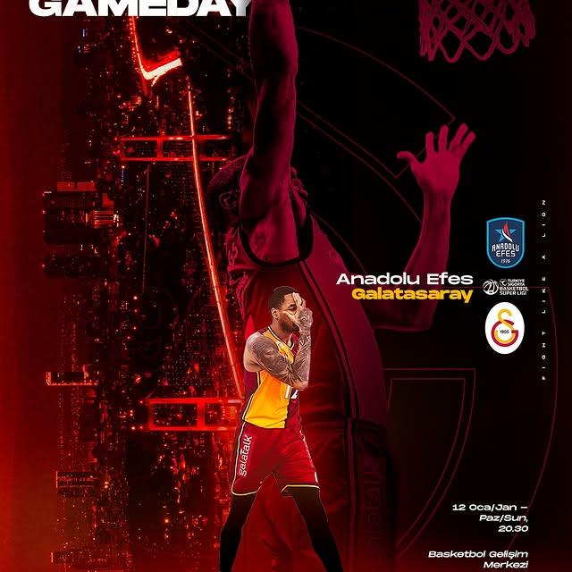 Anadolu Efes - Galatasaray Maçı Kaçırmayın!