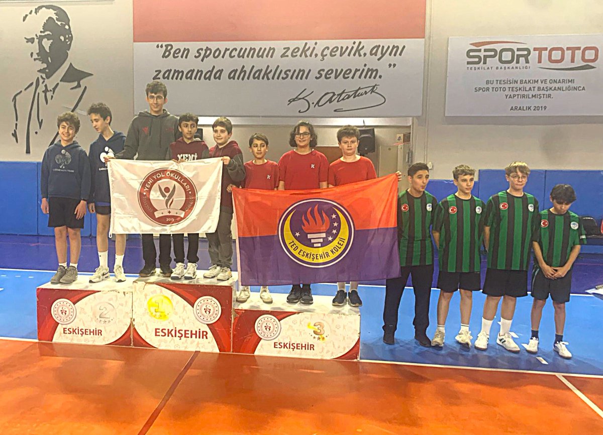 Okul Sporları Yıldızlar Masa Tenisi Müsabakaları