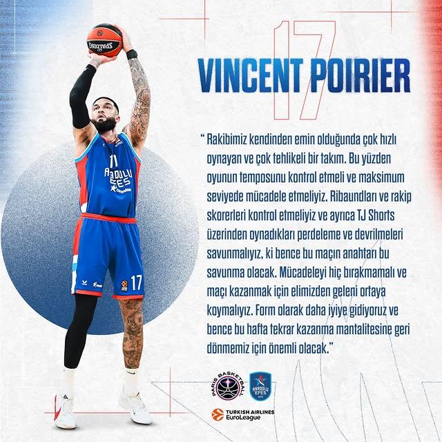 Vincent Poirier'dan Önemli Açıklamalar