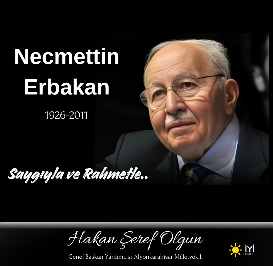 Necmettin Erbakan Vefatının 14. Yıl Dönümünde Anılıyor