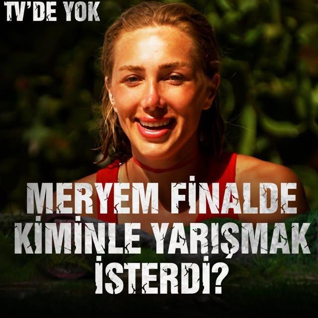 Meryem, Survivor finalinde kiminle yarışmak istediğiyle ilgili düşüncelerini paylaştı