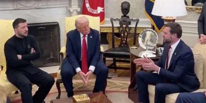 Trump ve Zelenskiy'nin Beyaz Saray Buluşmasında Gergin Anlar Yaşandı