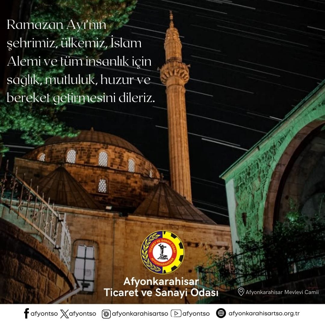 Ramazan Ayı: Sağlık, Mutluluk ve Bereket Dileği