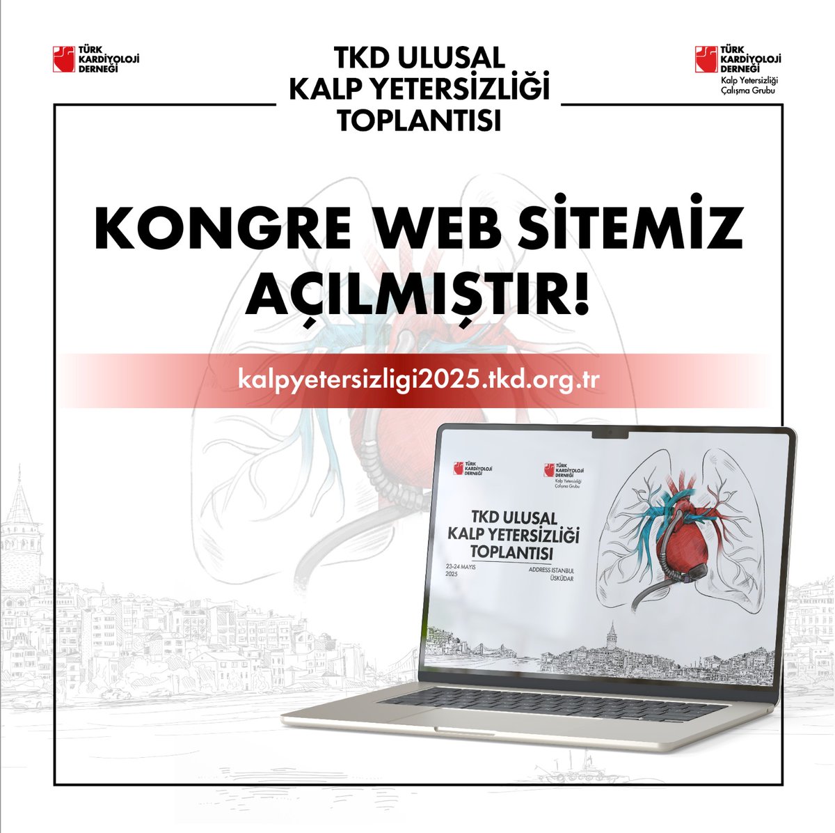 Türk Kardiyoloji Derneği, Ulusal Kalp Yetersizliği Toplantısı Düzenliyor