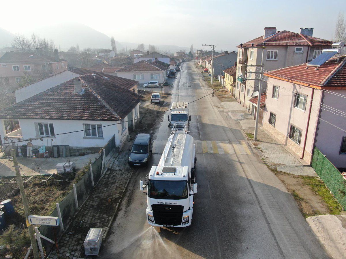 İnönü Belediyesi Temizlik Çalışmalarını Hızlandırdı