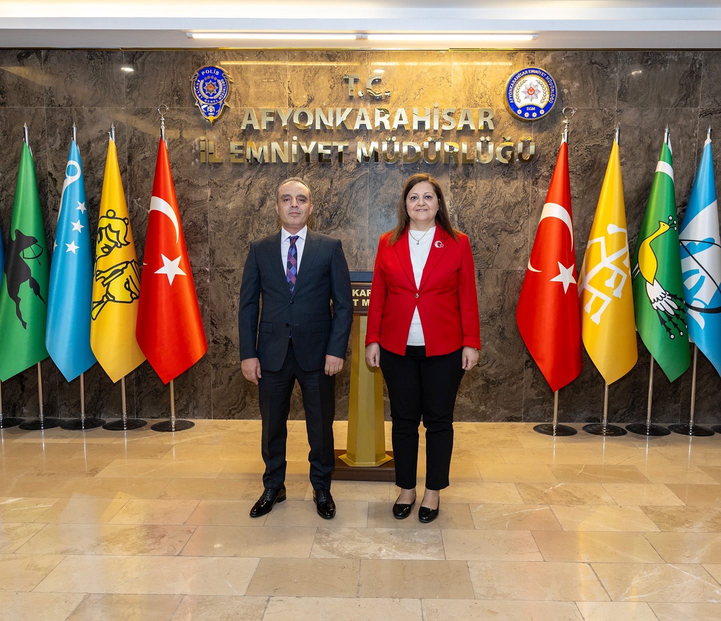 Afyonkarahisar Belediye Başkanı'ndan Yeni İl Emniyet Müdürüne Ziyaret