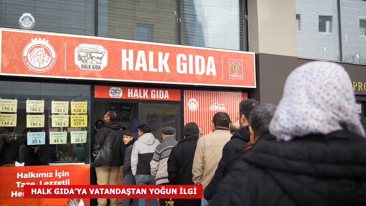 Afyonkarahisar Belediyesi'nden Toplumcu Belediyecilik Örneği: Halk Gıda Projesi Büyük İlgi Görüyor