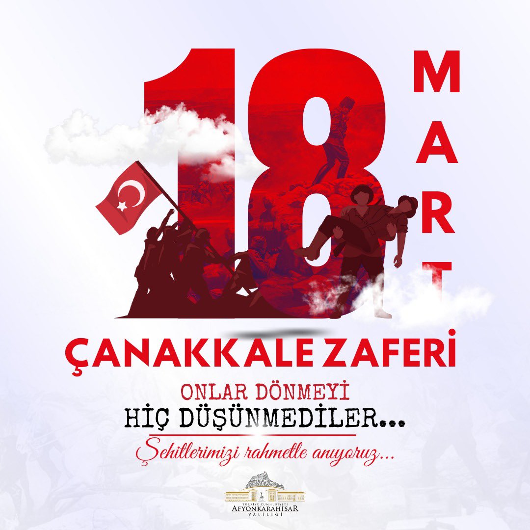 Afyonkarahisar'da Çanakkale Ruhu Canlandırıldı