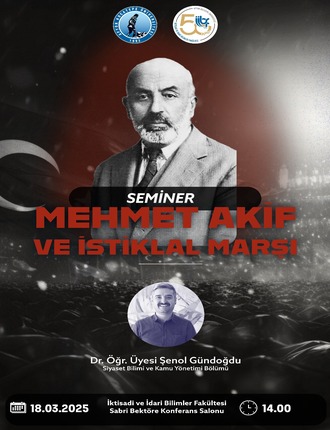 Afyon Kocatepe Üniversitesi'nde Mehmet Akif Ersoy ve İstiklal Marşı Anma Etkinliği Düzenlendi