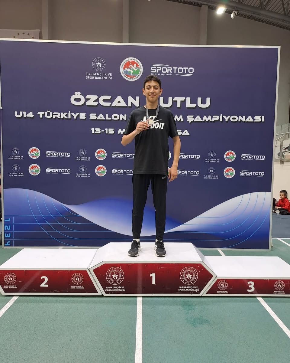 Afyonkarahisar'dan U14 Atletizmde Türkiye İkinciliği