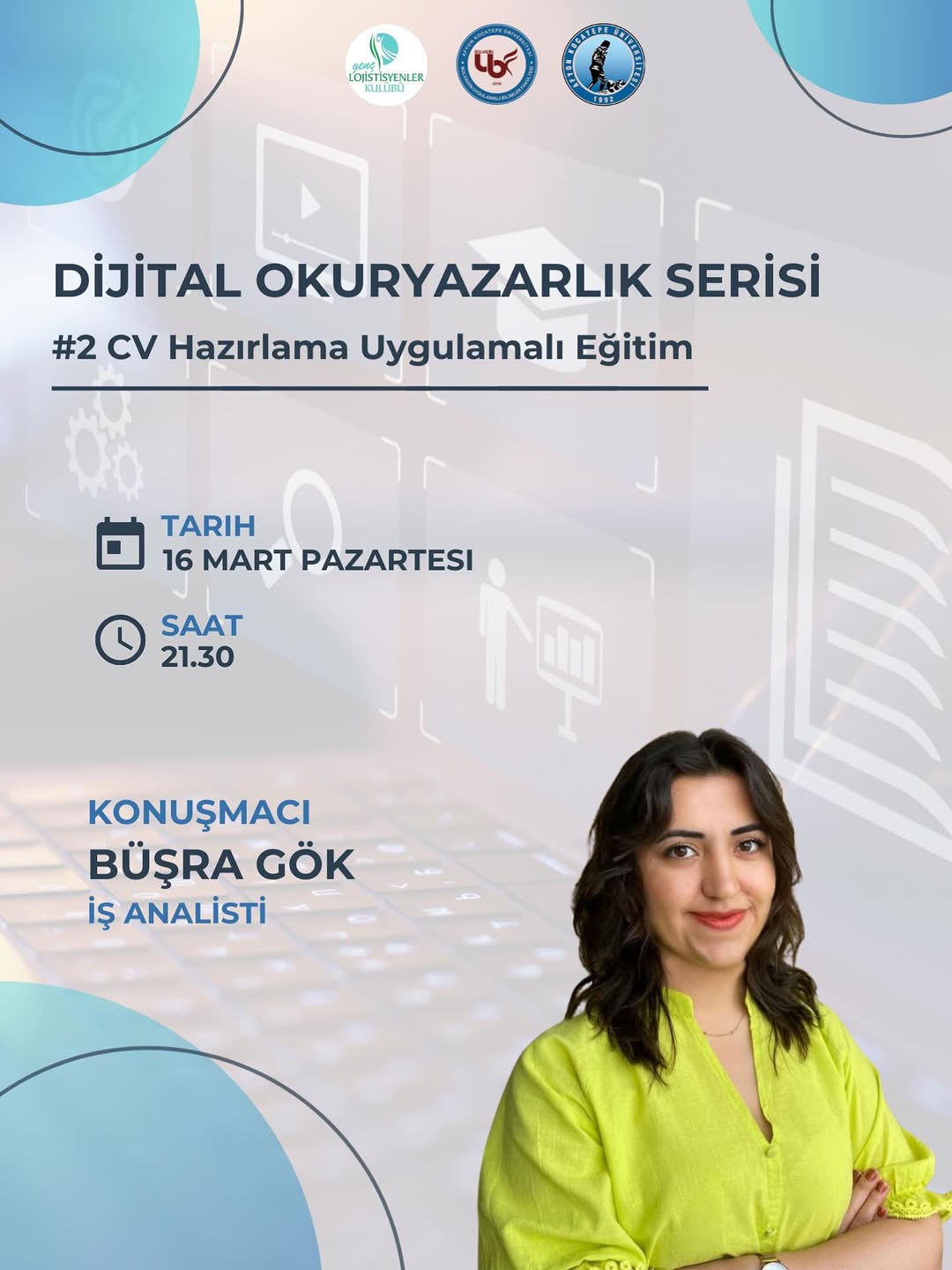Afyon Kocatepe Üniversitesi 'Dijital Okuryazarlık Serisi' Etkinlikleriyle Dikkat Çekiyor