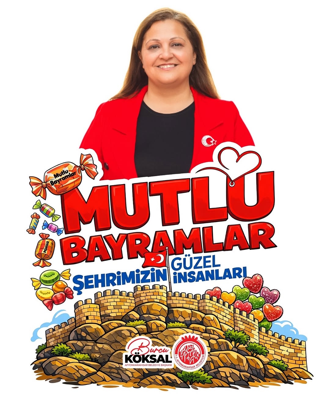 Afyonkarahisar Belediye Başkanı Burcu Köksal'dan Ramazan Bayramı Mesajı