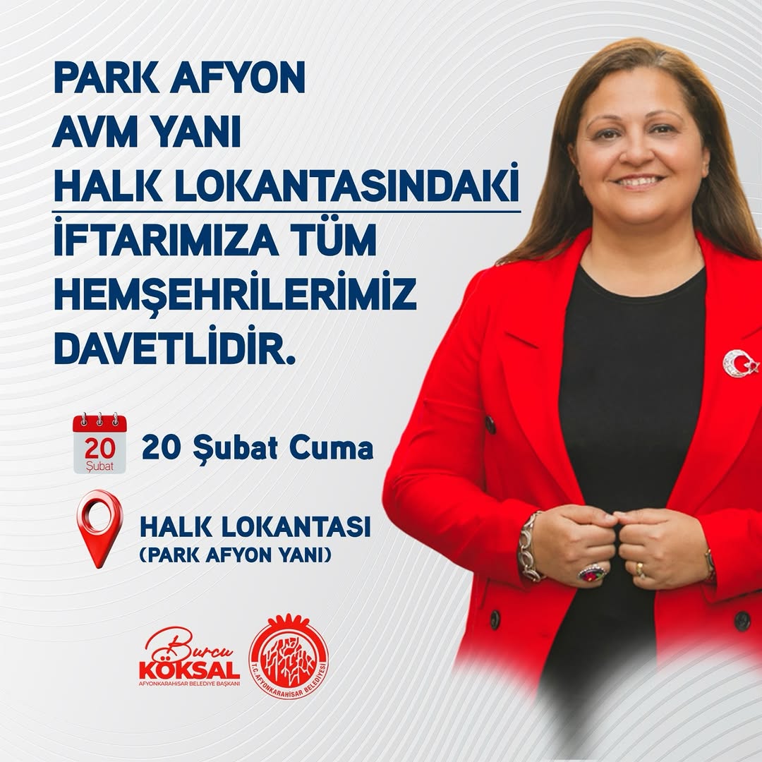 AfyonKarahisar Belediyesi Halk Lokantasında Ramazan Bereketi