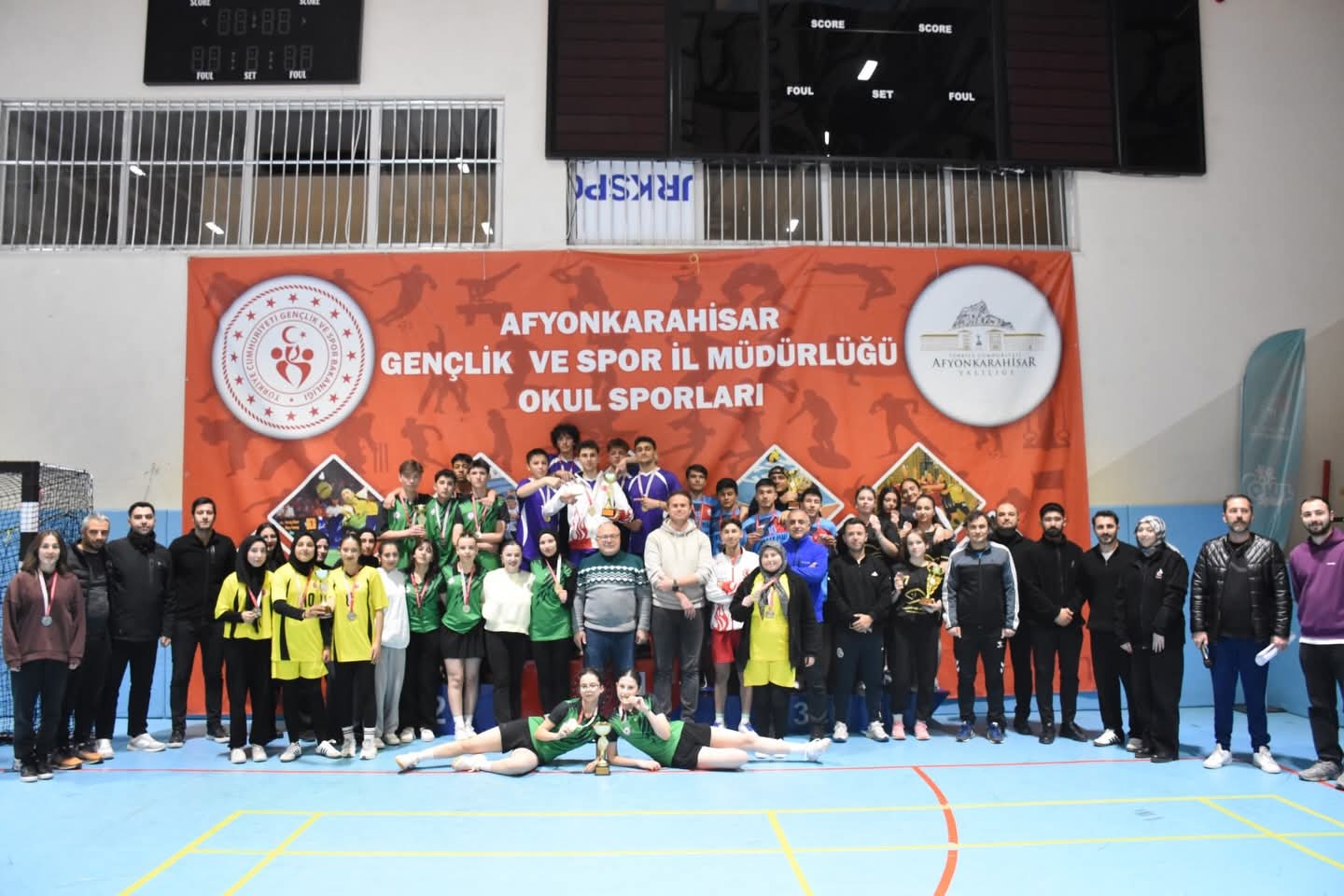 Afyonkarahisar’da Badminton Heyecanı Sona Erdi