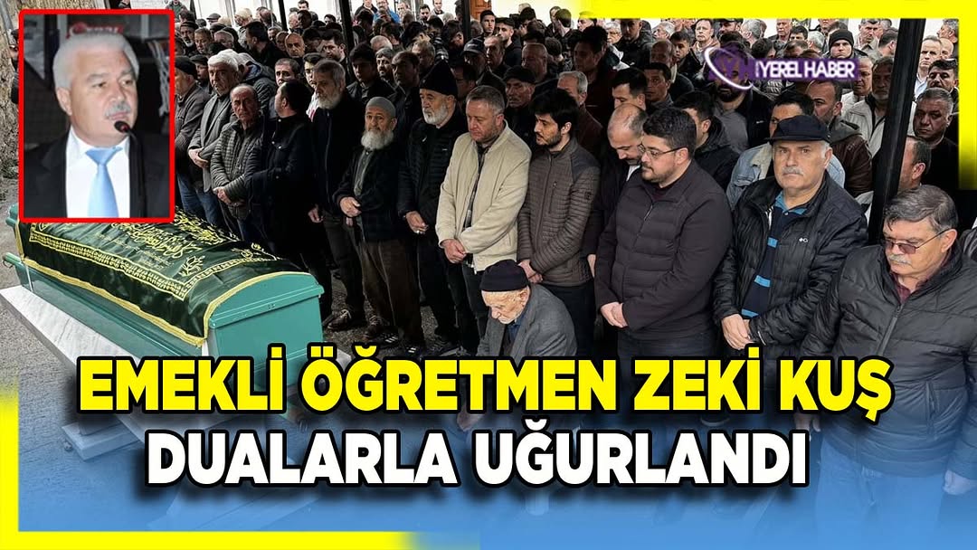 Afyonkarahisar'da Emekli Beden Eğitimi Öğretmeni ve Eski Gençlik ve Spor İl Müdürü Zeki Kuş Son Yolculuğuna Uğurlandı