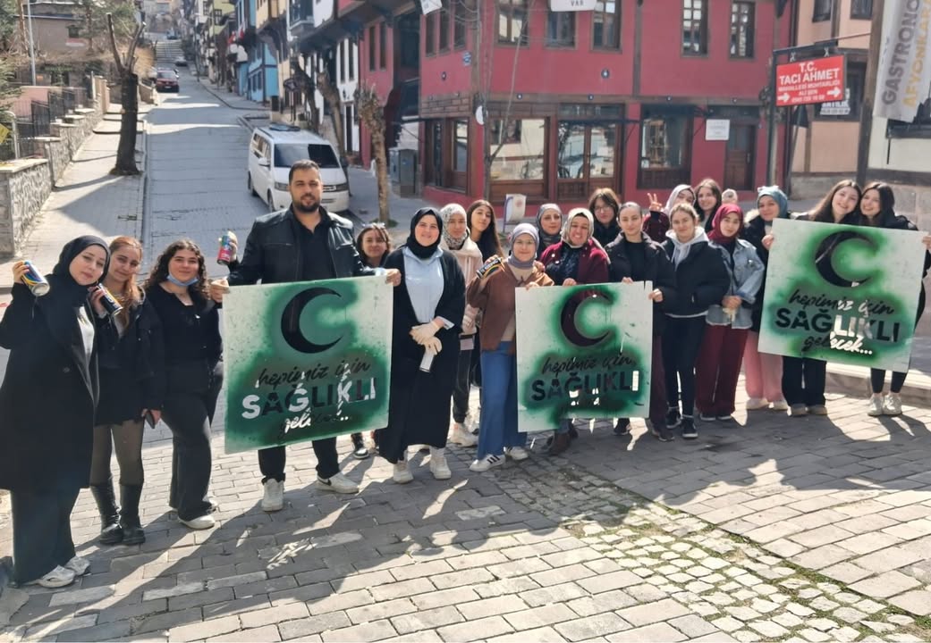 Afyonkarahisar Gençlik ve Spor İl Müdürlüğü'nün Temiz Çevre Etkinliği