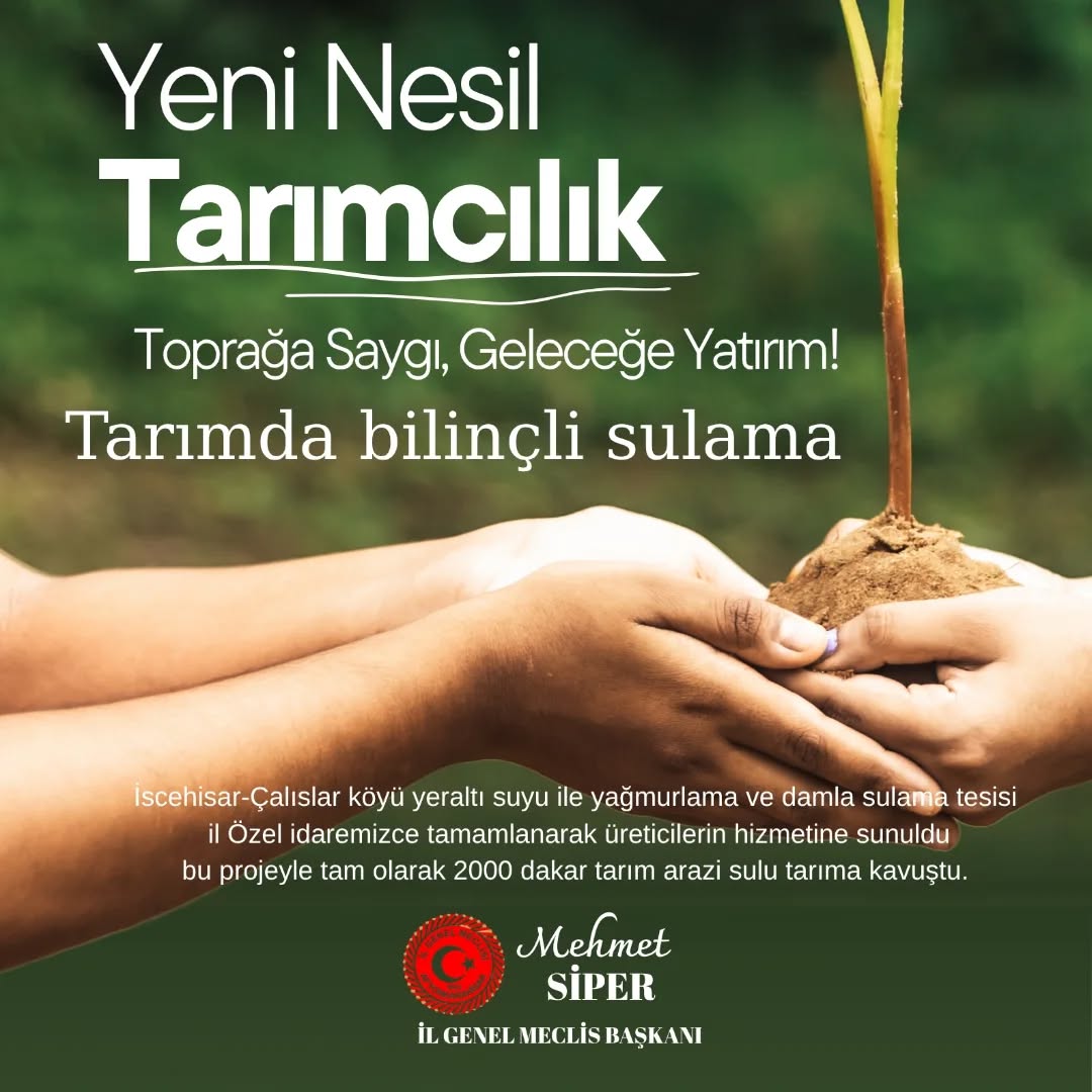 Afyonkarahisar İl Özel İdaresi Kırsal Kalkınma ve Tarımsal Yatırımlarını Sürdürüyor