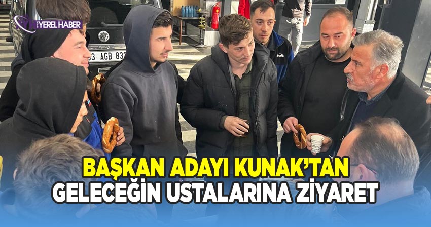 Afyonkarahisar Madeni Sanatkarlar Esnaf Odası Başkan Adayı Mustafa Kunak Seçim Çalışmalarına Devam Ediyor