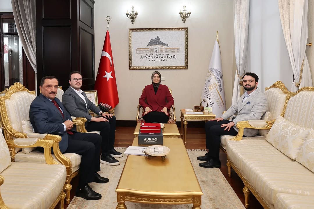 Afyonkarahisar Valiliği, Vali Doç. Dr. Kübra Güran Yiğitbaşı'nın Ziyaretçilerini Kabul Etti