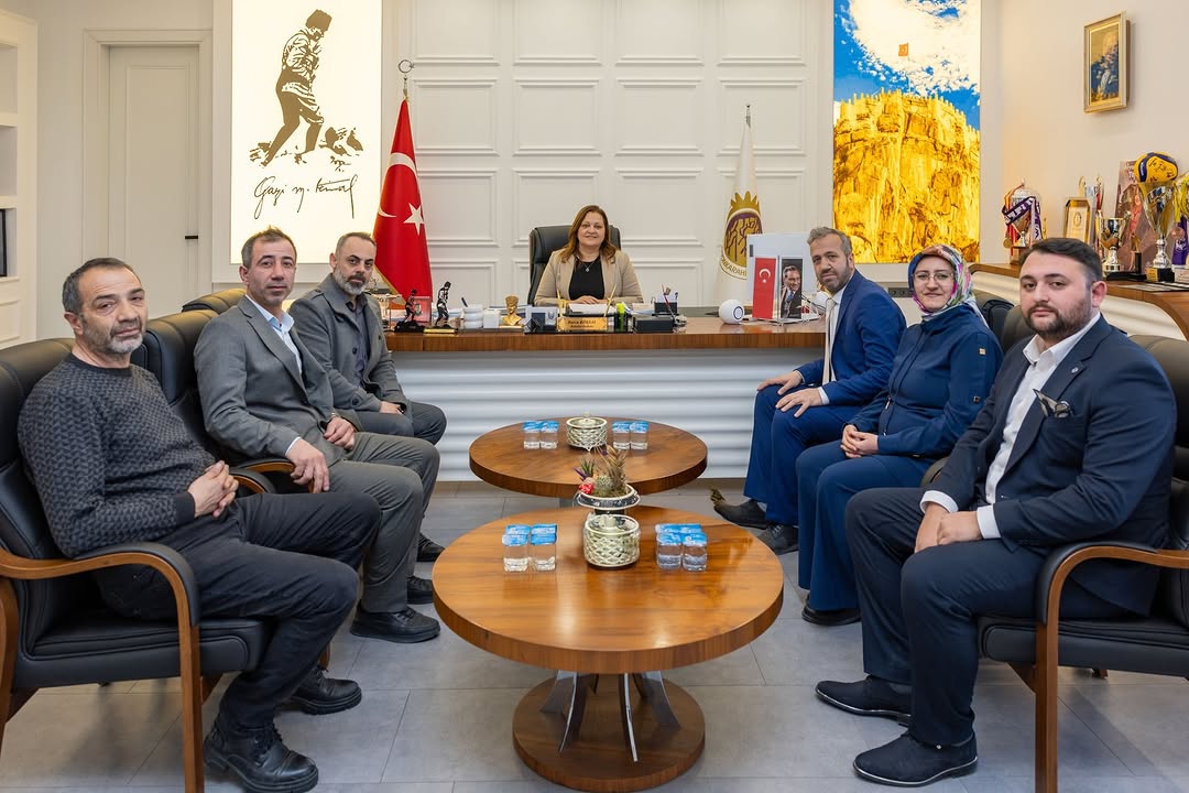 Ağaç İşleri Esnaf ve Sanatkarlar Odası Başkanı Mehmet Özdemir ve Heyeti İle Görüş Alışverişinde Bulunduk