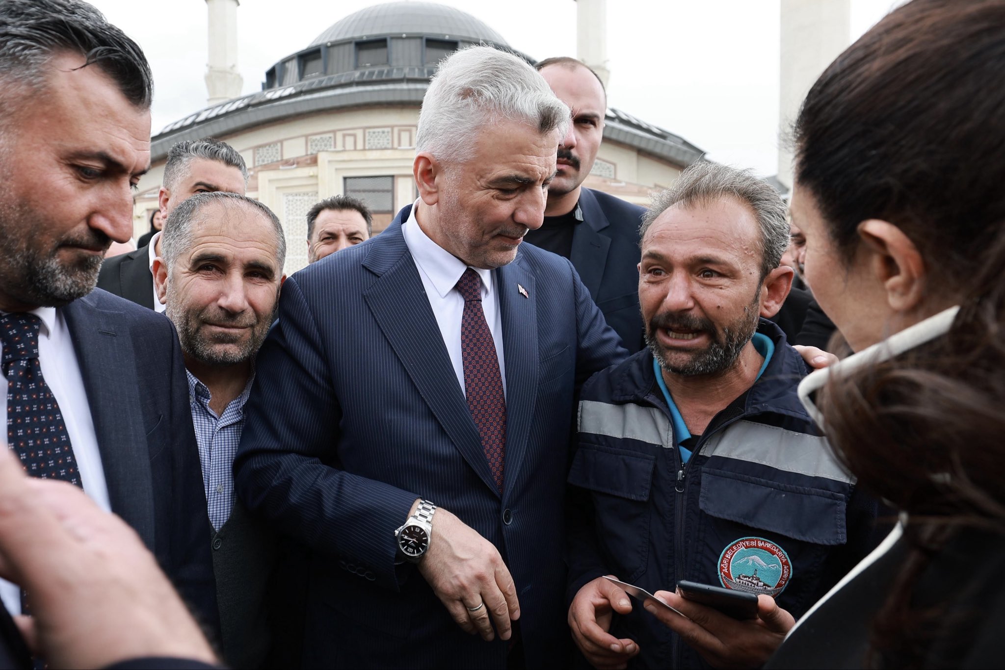 Ağrı'da Metin Yıldız için taziye ziyareti yapıldı
