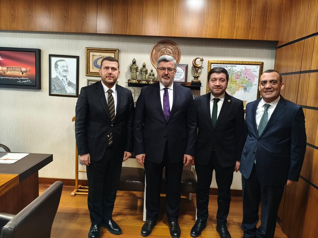 AK Parti Afyonkarahisar İl Başkan Yardımcıları Gazi Meclisinde Misafir Edildi