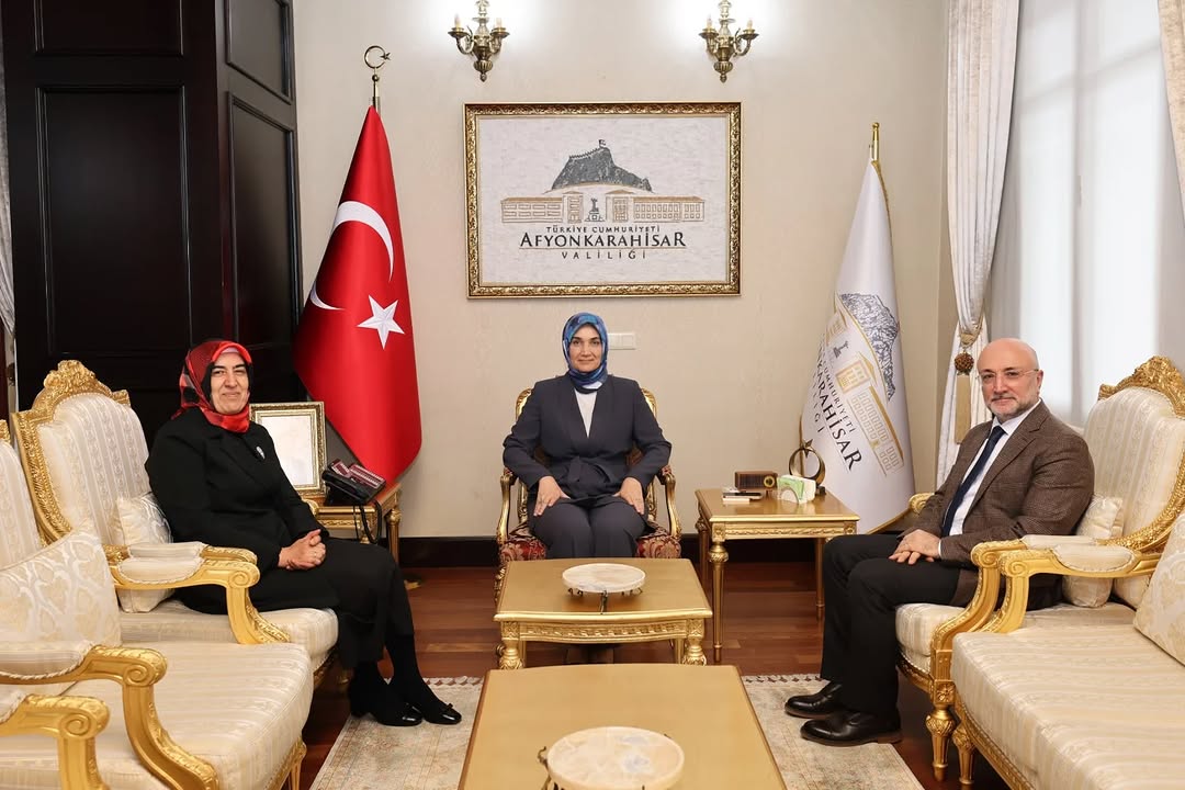 AK Parti Afyonkarahisar İl Başkanlığı'ndan İçişleri Bakan Yardımcısı Güran Yiğitbaşı'na Ziyaret