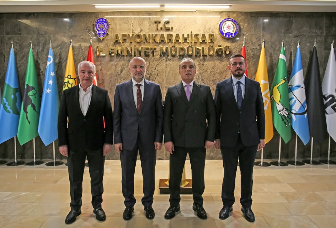 AK Parti Afyonkarahisar İl Başkanlığı'ndan Polis Haftası ve Türk Polis Teşkilatı'nın 181. Kuruluş Yıl Dönümü Ziyareti