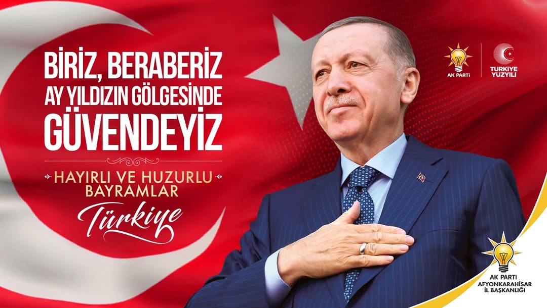 AK Parti Afyonkarahisar İl Başkanlığı'ndan Ramazan Bayramı Mesajı