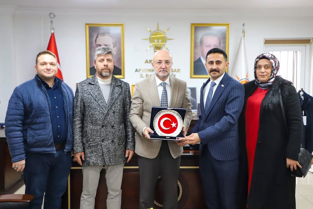 AK Parti Afyonkarahisar İl Başkanlığı, OLEYİS Sendikası İl Başkanı ile Buluştu