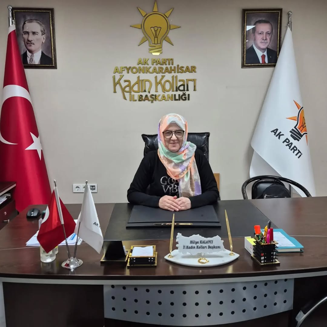 AK Parti Afyonkarahisar İl Kadın Kolları'ndan Hatice Ayvaz'ın Nöbeti