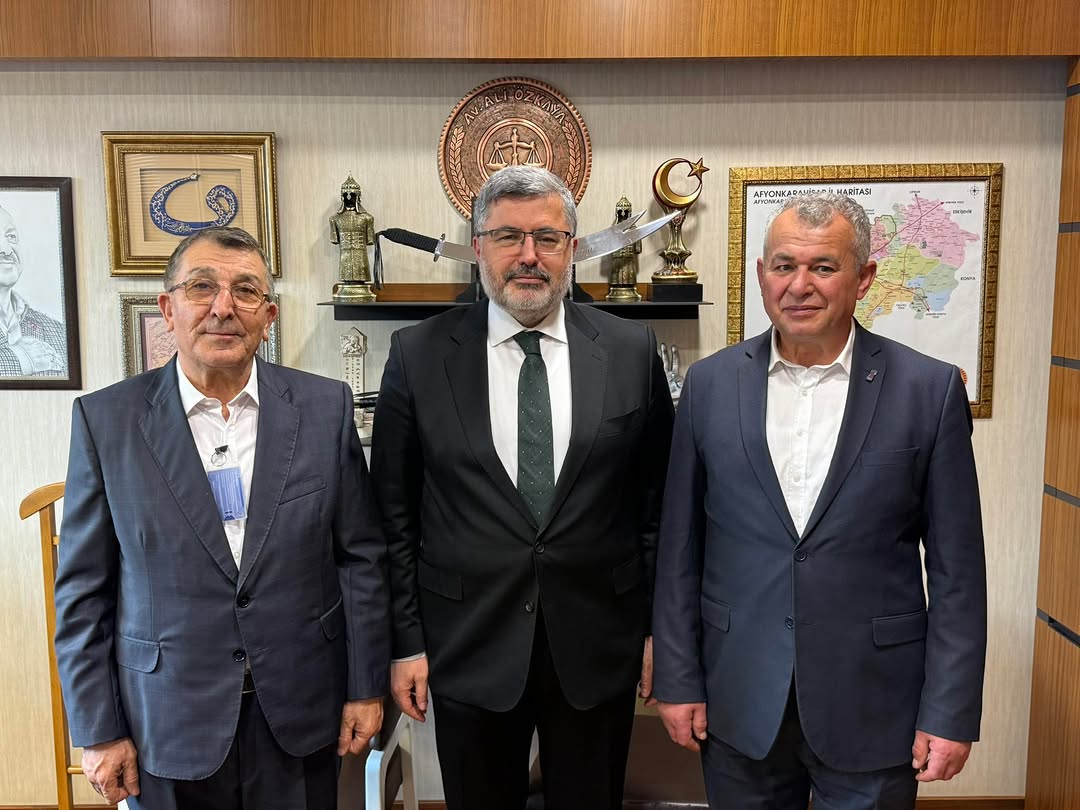 Ak Parti Afyonkarahisar Milletvekili Ali Özkaya, Esnaf ve Sanatkarlar Odası Başkanlarıyla Görüştü