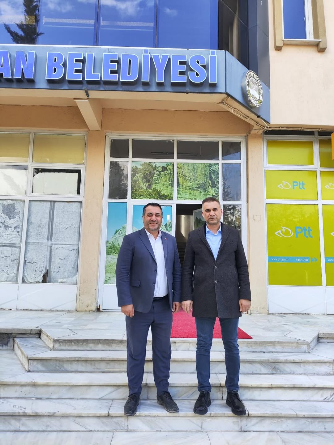 AKSA Doğalgaz Müdürü Belediyemizi Ziyaret Etti